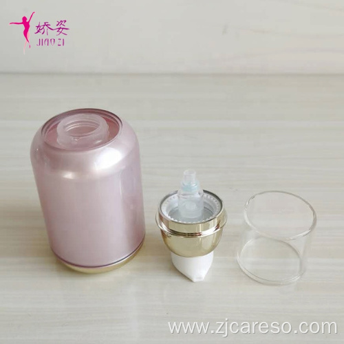 New Design 50ml Round Straight Shape Packaging Bottle